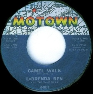 The Motown pressing - note the credit to 'LaBrenda Ben and the Vandellas'.  Label scan kindly provided by '144man'.