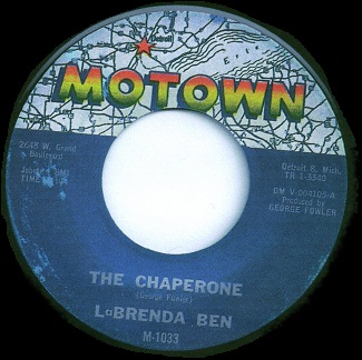 The Motown pressing - note the credit to 'LaBrenda Ben' solo.  Label scan kindly provided by '144man'.