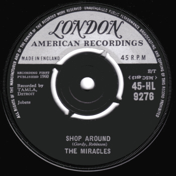 43. The Miracles: “Shop Around” | Motown Junkies 