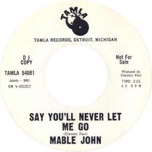 Promo label scan kindly provided by Lars “LG” Nilsson - www.seabear.se.  All label scans come from visitor contributions - if you'd like to send me a scan I don't have, please e-mail it to me at fosse8@gmail.com!