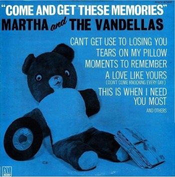 The Vandellas' début LP, 'Come And Get These Memories', from which this record is taken.
