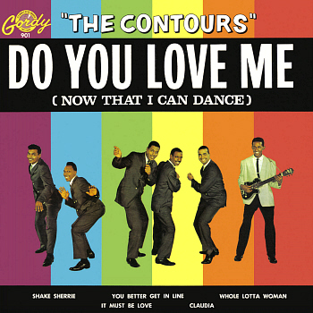 The Contours' only Motown LP, 1962's 'Do You Love Me', which featured this song.  Digital image from an original scan by Gordon Frewin. All applicable rights reserved.