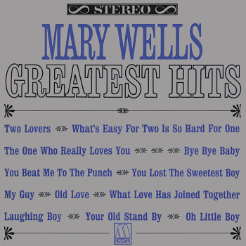 Mary's 'Greatest Hits' LP, released in April 1964, which features this track. Digital image from an original scan by Gordon Frewin; all applicable rights reserved.