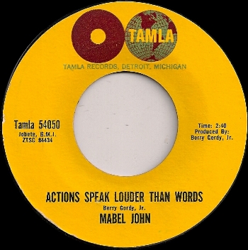 Note the mis-spelling of 'Mable'. Scan kindly provided by Robb Klein, reproduced by arrangement.  All label scans come from visitor contributions - if you'd like to send me a scan I don't have, please e-mail it to me at fosse8@gmail.com!