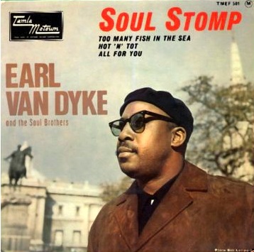 The Tamla Motown EP picture sleeve, showing Earl in London during his stint touring the UK as part of the Tamla-Motown Revue.