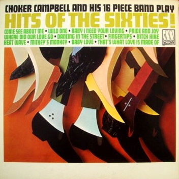 Choker's one and only Motown LP, 'Hits of the Sixties', from which all these single sides were drawn.