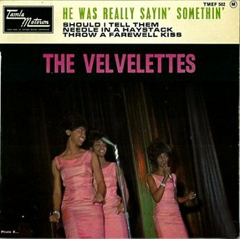 The Velvelettes' 1965 British Tamla Motown EP, which compiled both sides of this single and the follow-up, resulting in an excellent little mini-album, the closest thing the girls ever got to a proper LP release.