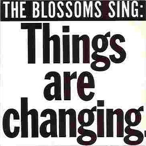 The cover of the Blossoms' version; note slightly different colour scheme.